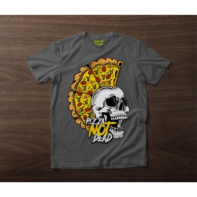 Тениска унисекс Madcolors Collection - Pizza not Dead